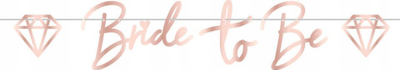 Baner letre Amscan 9909895 Hen Party, dekor feste, rozë