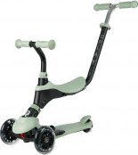 Trotinet 3n1 Qplay Sema Pro, rrota LED, deri 50 kg, i kuq
