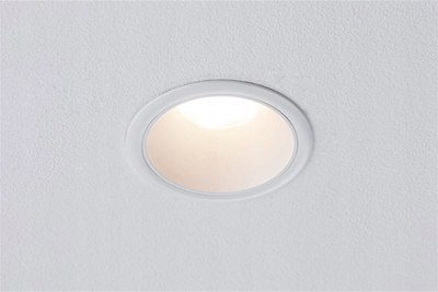 Spot LED i futur Paulmann Cole Coin, 6W 470lm, IP44, i bardhë