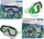 Маска за нуркање MIX Diving Mask, рекреативна, шарена