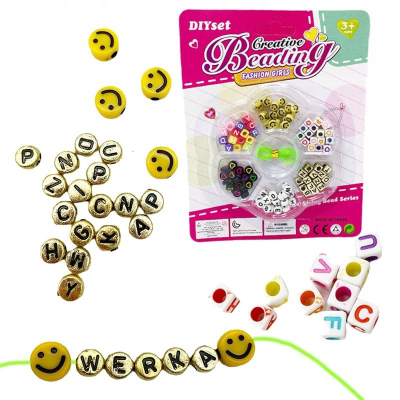 Set rruazash MADE Flower Bead, 170 copë, shumëngjyrëshe