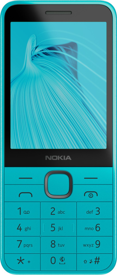 Telefoni Nokia 235 4G, dual SIM, me tastierë, blu