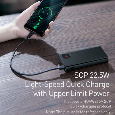 Powerbank Baseus Adaman Metal, 20000mAh, 22.5W, i zi