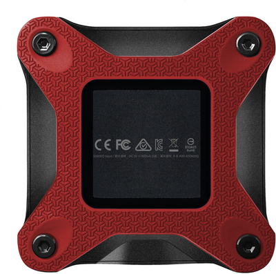 Disk i jashtëm ADATA ASD600Q, USB 3.1, 240GB, i kuq