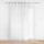 Perde e hollë White Sheer Curtain, 240x240 cm, e bardhë