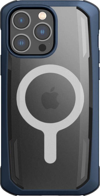 Maskë mbrojtëse Raptic Secure Case për iPhone 14 Pro Max, MagSafe, blu