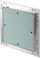 Derë inspektimi Awenta Inspection Flap Door, 20x30 cm, për mure gipsi, argjendi