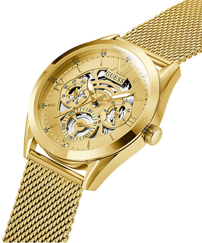 Orë dore për meshkuj Guess Tailor GW0368G2, e artë