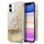 Kapak telefoni Guess GUHCN61LG4GGO, për iPhone 11 6.1", hardcase me shkëlqim, ngjyrë gold