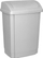Kosh mbeturinash Office Products, 15L, me kapak lëkundës, gri
