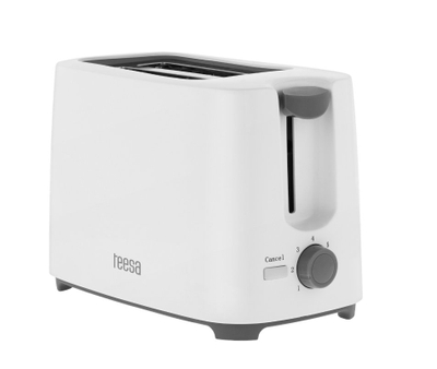 Toster Teesa TSA3301, 700W, 7 shkallë pjekje, i bardhë