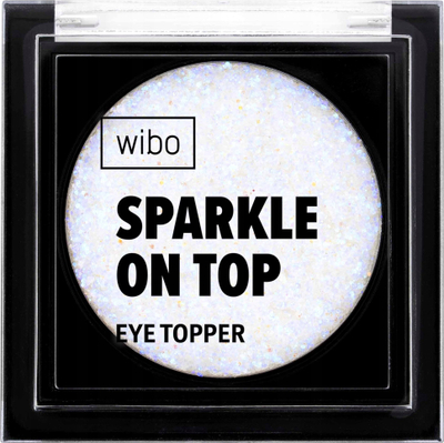 Hije sysh Wibo Toper Eyeshadow Sparkle on Top N1, efekt me shkëlqim, ngjyrë e fortë