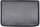 Tapet bagazhi Mix Plast Kia Rio II Hatchback 2005–2011, plastikë e butë, skaj 3 cm, i zi