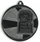 Medalje Tryumf MMC29050/S, çelik, vend i dytë, argjendtë