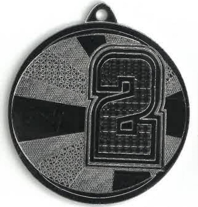 Medalje Tryumf MMC29050/S, çelik, vend i dytë, argjendtë