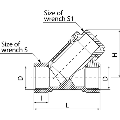 Filtër sedimenti Valvex 1/2"