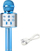 Микрофон караоке Blow PRM402, безжичен, Bluetooth, сина боја