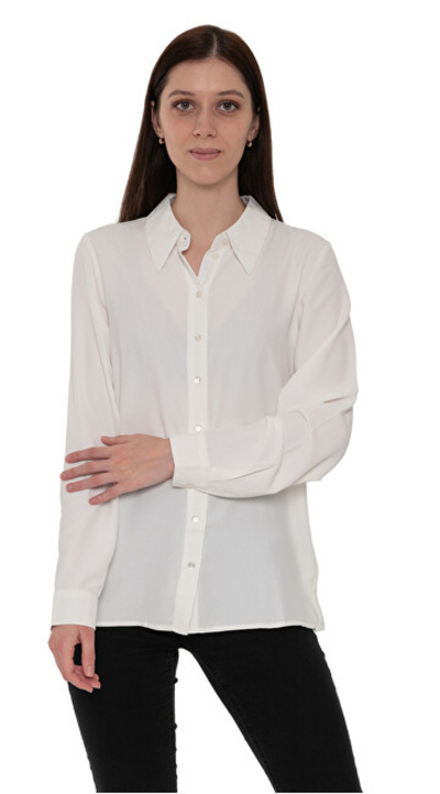 Këmishë Vero Moda VMVIVI, e bardhë