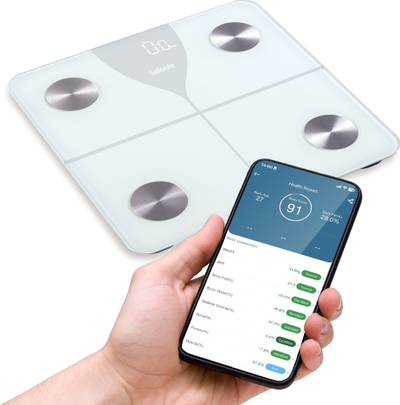 Peshore inteligjente Salente SlimFit, Bluetooth, e bardhë