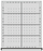 Asortiman ndarës, 100x459x539 mm, 8 ndarje