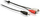 Kabllo audio Philips SWA2527W, 3.5 mm në 2x RCA, 1.5 m, e zezë