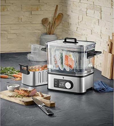 Уред sous-vide WMF Lono Pro, 1500W, 6L, црн инокс