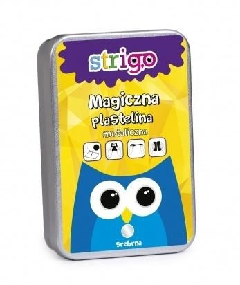 Plastelinë Strigo, e argjendtë metalike (263150)