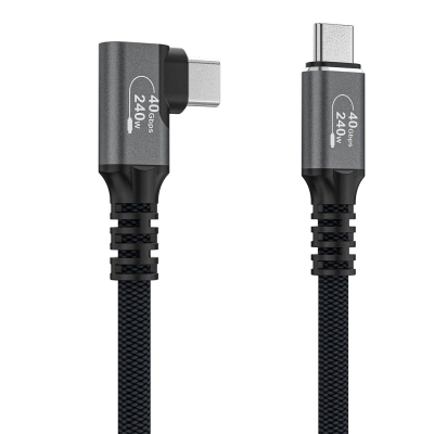 Кабел USB C Wozinsky WPS2-UY41S Thunderbolt 4, 240W, 2m, црн