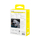Кабел за полнење Baseus Gem, USB A кон Lightning, 2 m, 2.4A, црна
