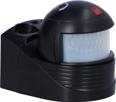 Detektor lëvizjeje B.E.G LUXOMAT LC Click 140 N, 140°, për ambiente të brendshme dhe të jashtme, i zi