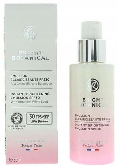 Емулзија за лице Yves Rocher Bright Botanical, SPF 30, 50 ml