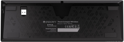Тастатура Endorfy Thock Compact Wireless Black, Kailh Box Black, US