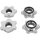 Set hantellash EB Fit 585463, 2 x 7.5 kg, gize, të zeza