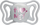 Qetësues Chicco Physioforma Light, silikon, 2 copë, rozë