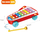 Ksilofon lodër Woopie Happy Rocket Piano, për kalamaj 18m+, i kuq