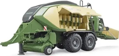 Lodër makinë prese kashte Bruder Krone Big Pack 1290 HDP VC, shkallë 1:16, 2 bala kashte, shumëngjyrëshe