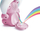 Lodër projektor për fëmijë Chicco Bear With Rainbow, me dritë ylberi, melodi relaksuese, rozë