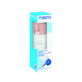 Shishe filtruese BRITA Vital, 0.6L, me 2 filtra MicroDisc, pjeshkë pastel