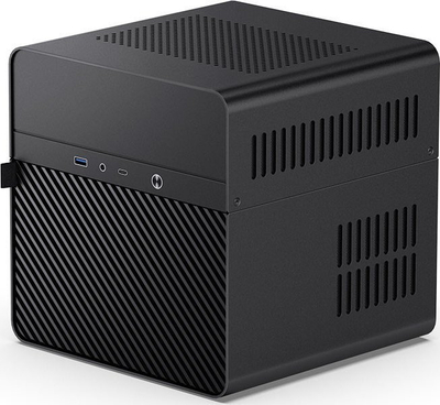 Kuti kompjuteri Jonsbo N2, Mini ITX, 5x HDD 3.5", e zezë