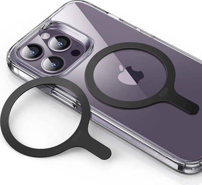 Unazë magnetike MagSafe ESR HaloLock Universal Ring 360, set me 2 copë, e zezë