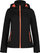 Jaketë softshell për goca Icepeak Boise, me kapuç, madhësia 38, e zezë