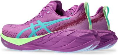 Atlete vrapimi ASICS Novablast 4 Lite Show, për femra, vjollcë