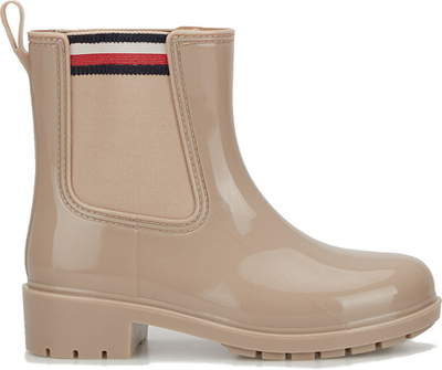 Çizme për femra Tommy Hilfiger, bezhë