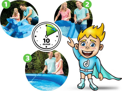 Pishinë INTEX Easy Set (28108), 244 x 61cm