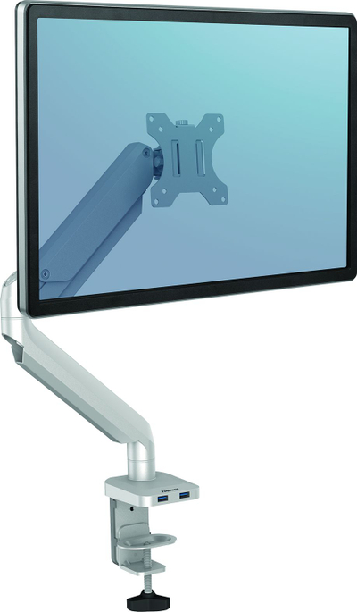 Krah monitori Fellowes Platinum 8056401, për monitor deri 32", argjendtë