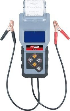 Анализатор на батерија KS Tools 550.1646, систем за полнење и стартување 12V, со интегриран печатар