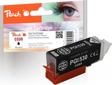 Patron boje Peach PI100-497, kompatibël, rendiment standard, i zi