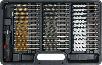 Set furça Yato YT-08196, 38 copë, i argjendtë