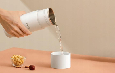 Ibrik elektrik Deerma DR050, 350ml, 300W, i bardhë