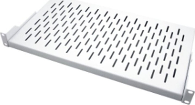 Rafte rack Mcab 7200436, 19", 1U 250mm, gri e hapur
